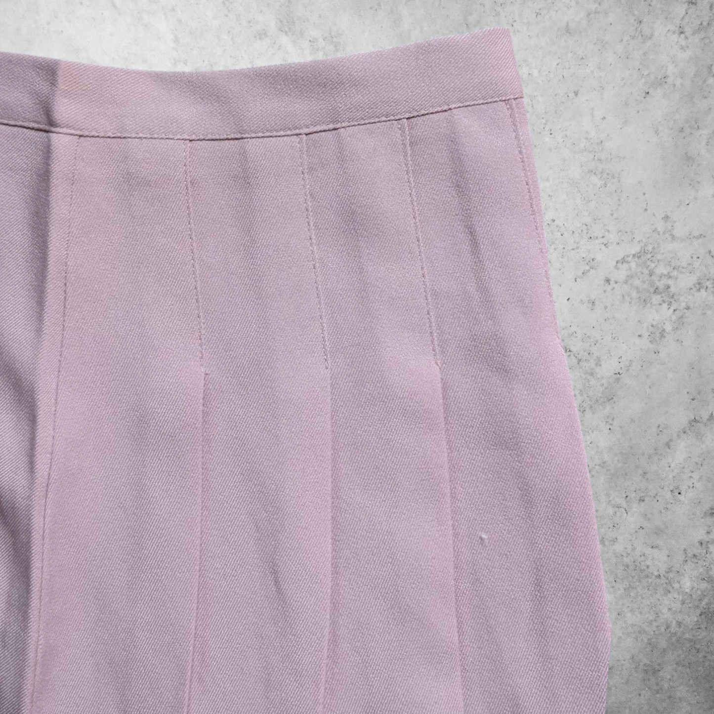 00's Pink Pleated Mini Skirt