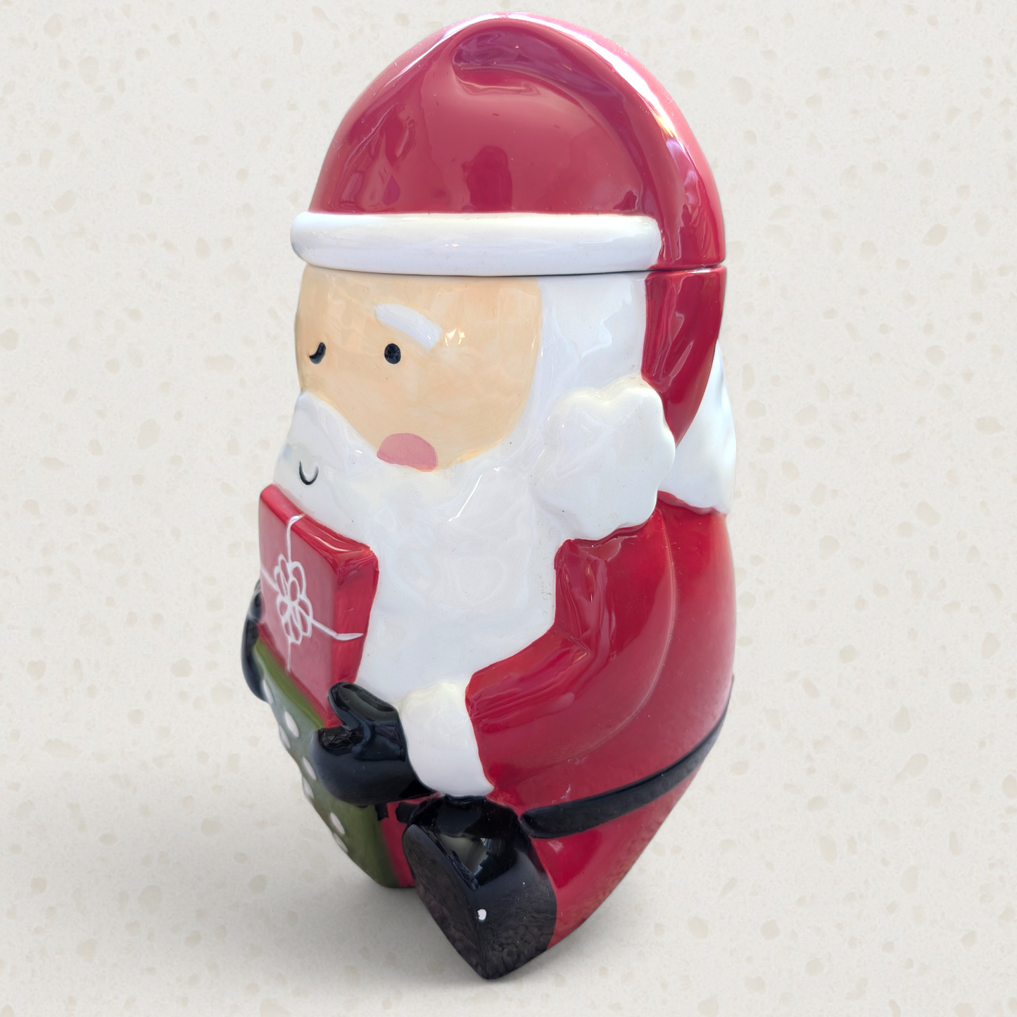 Santa Ceramic Cookie Jar