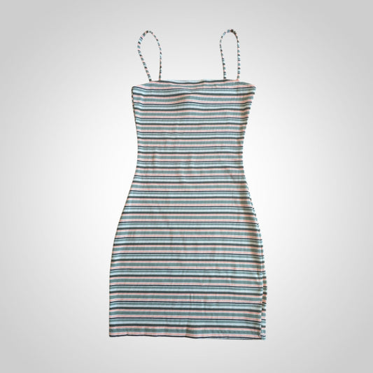 Striped Cami Bodycon Mini Dress