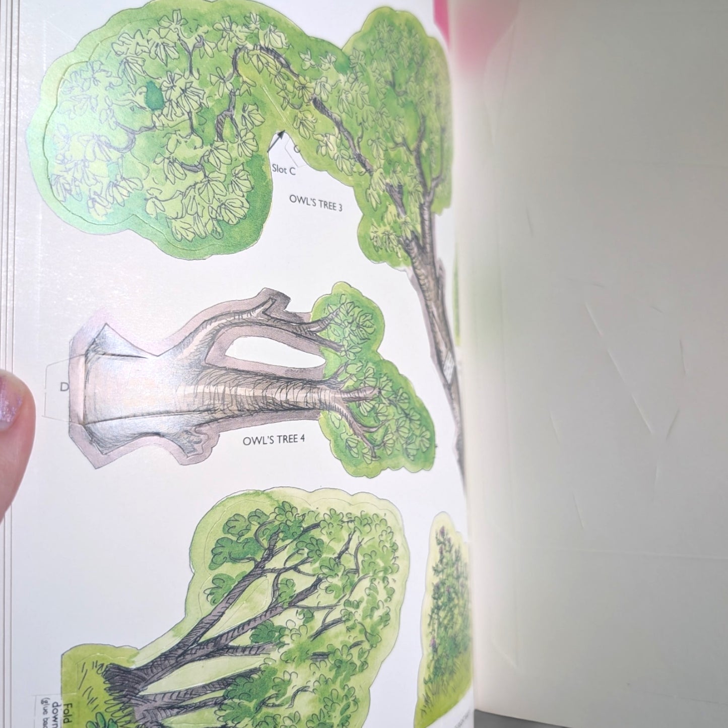 Vintage Winnie the Pooh Press Out Model Book