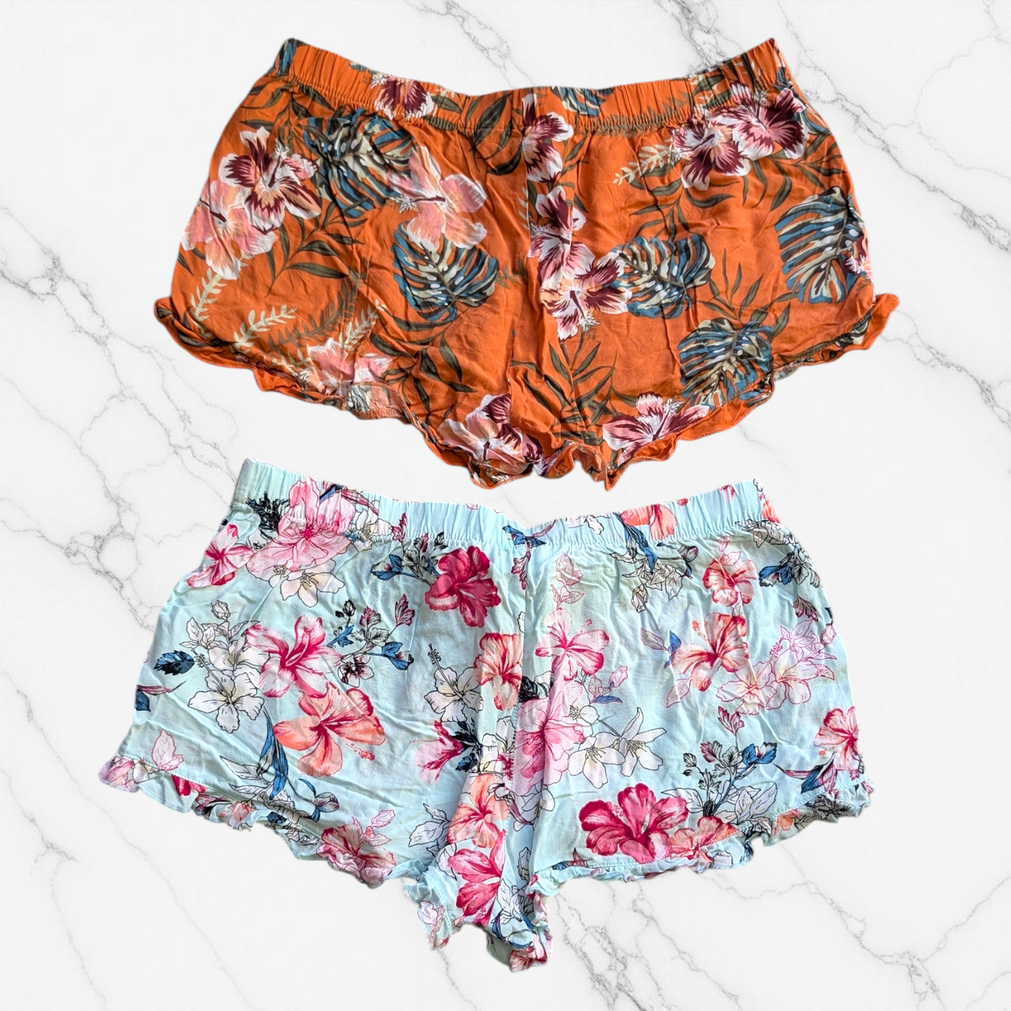 Tropical Ruffle Pyjama Bottoms