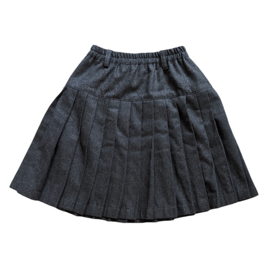 00's Pleated Grey Skirt