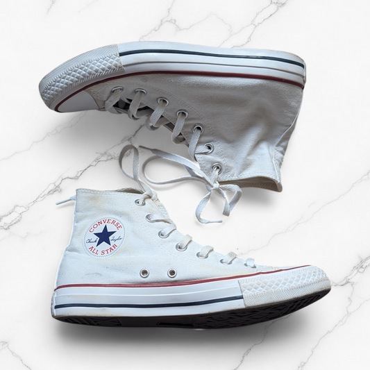 Converse White High-Tops