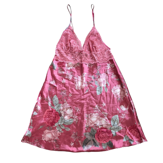 00's Pink Slip Dress