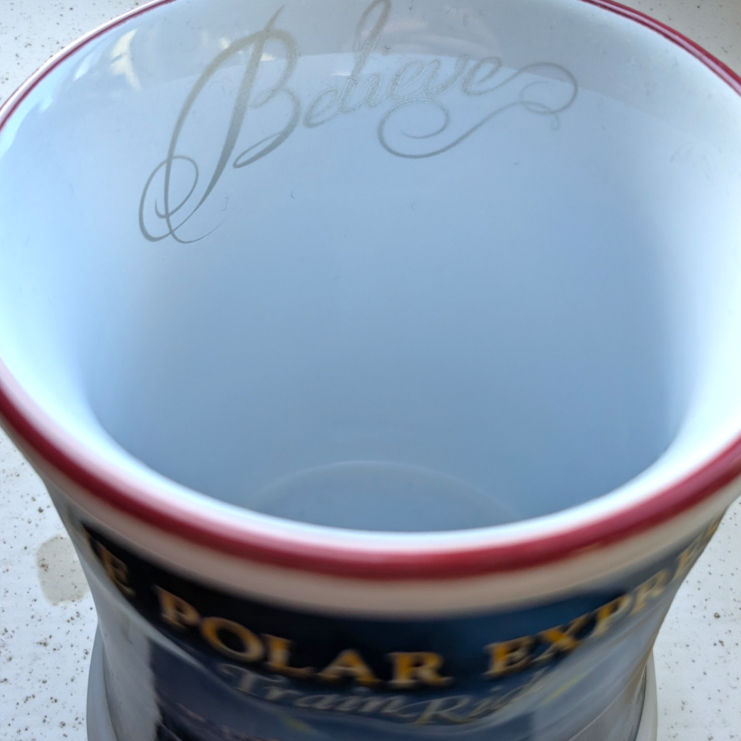 Polar Express Christmas Mugs