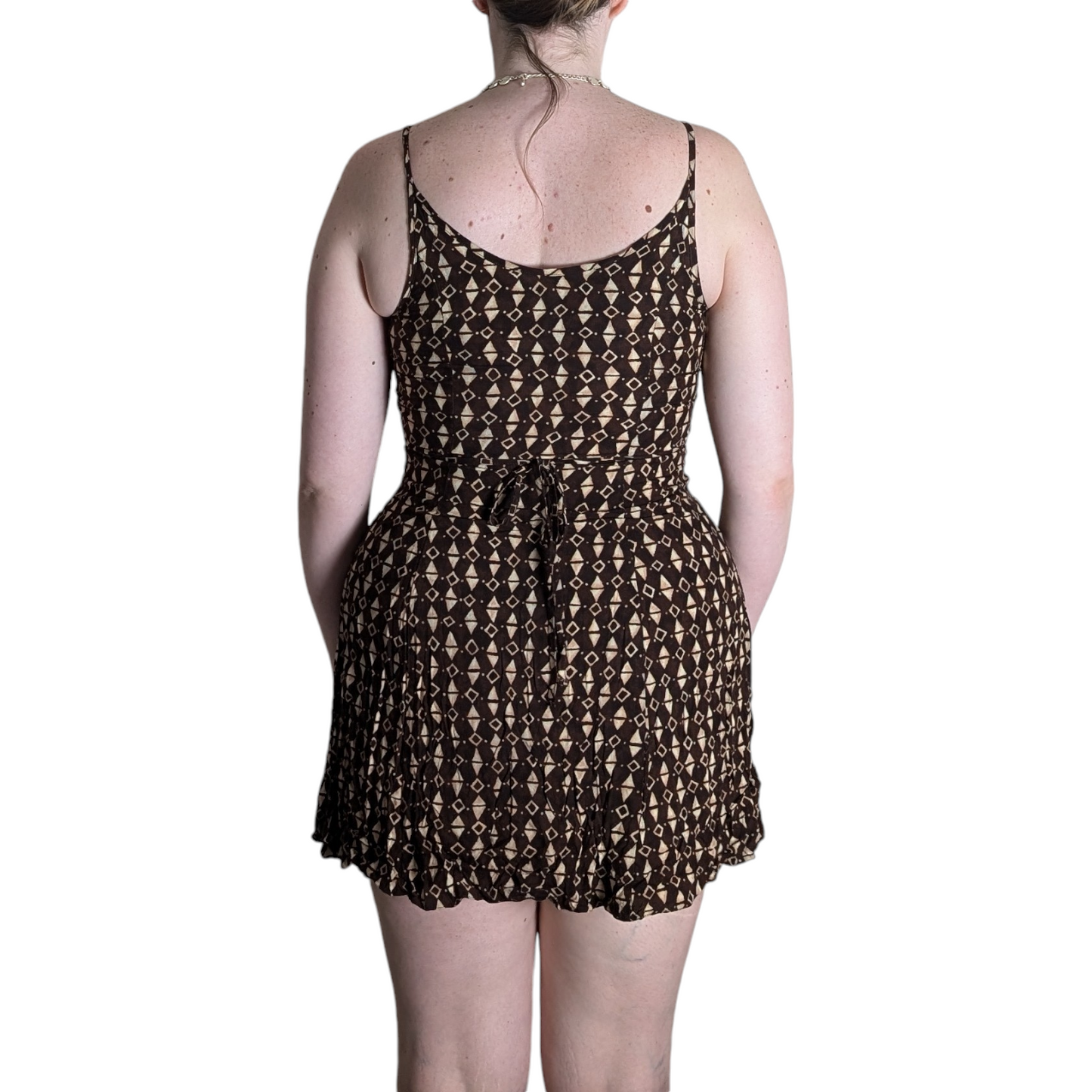 00's Brown Cami Dress