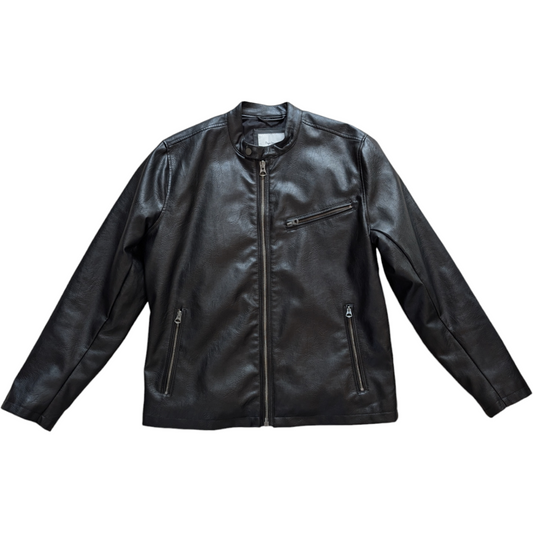 Pepe Jeans Faux Leather Biker Jacket