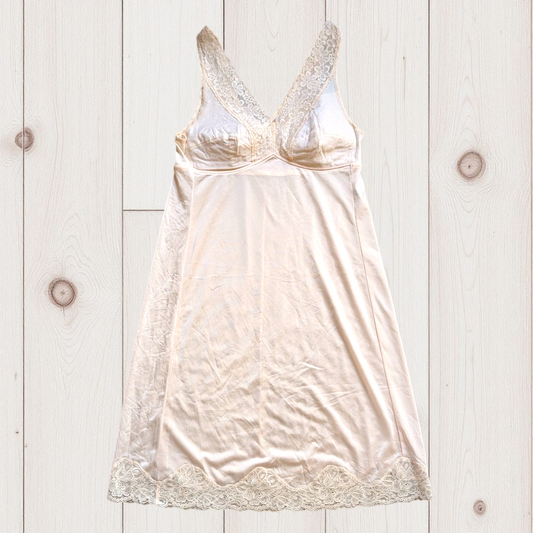 00's Petite Japanese Slip Dress