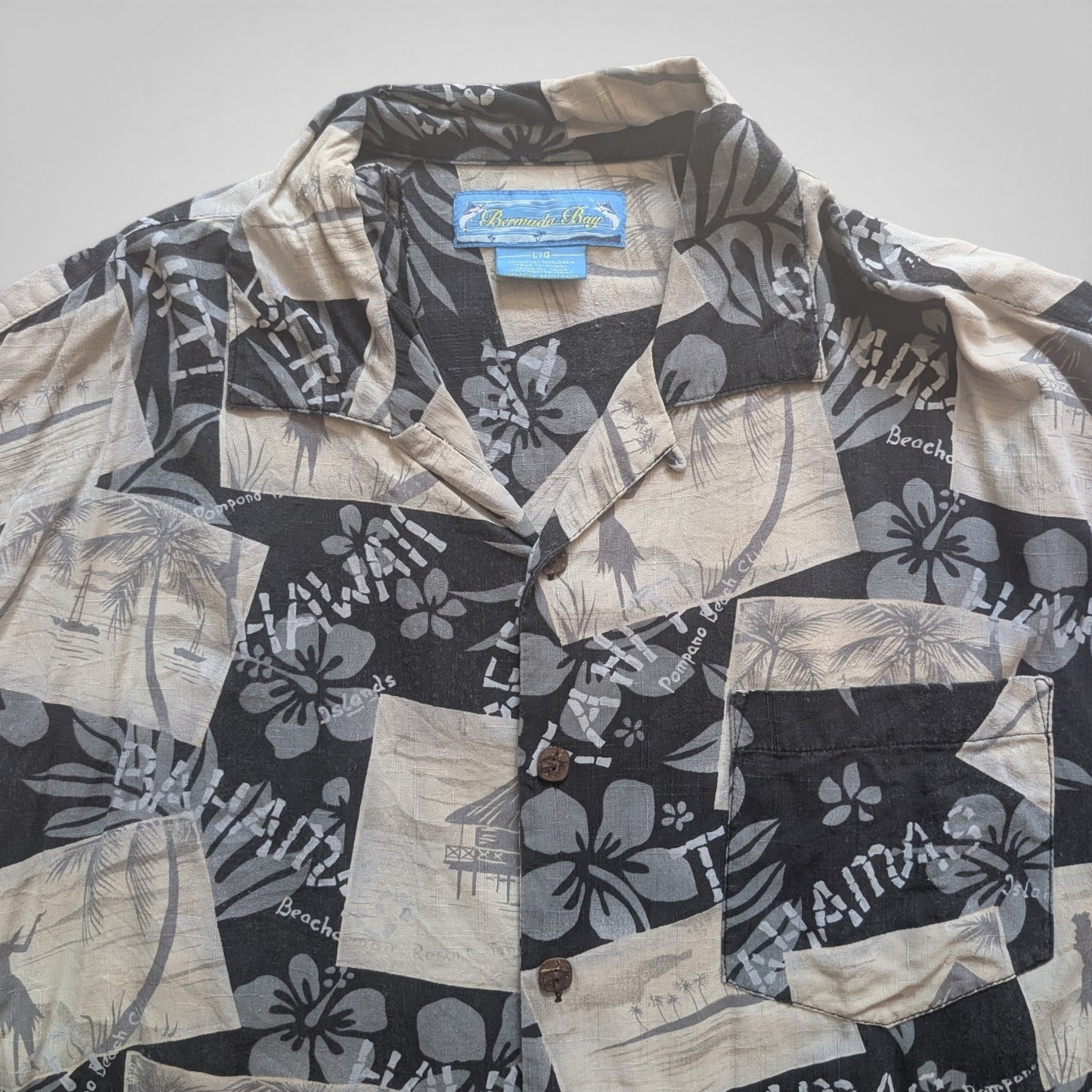 90's Hawaiian Silk Shirt