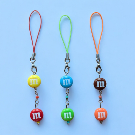 M&M Chocolate Phone Charm