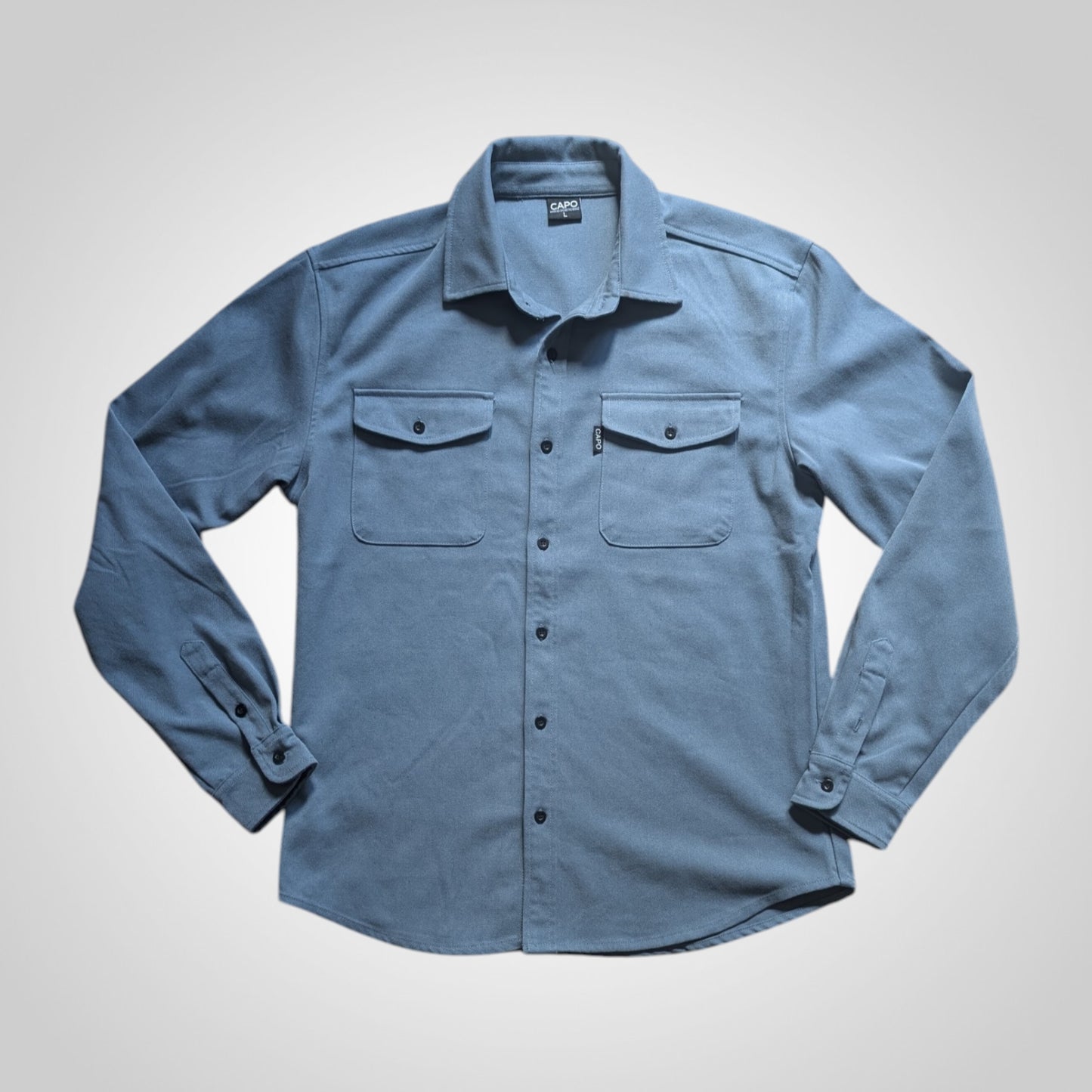 Capo Slate Blue Shacket