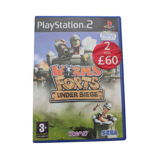 Worms Forts: Under Siege (2004, PS2)