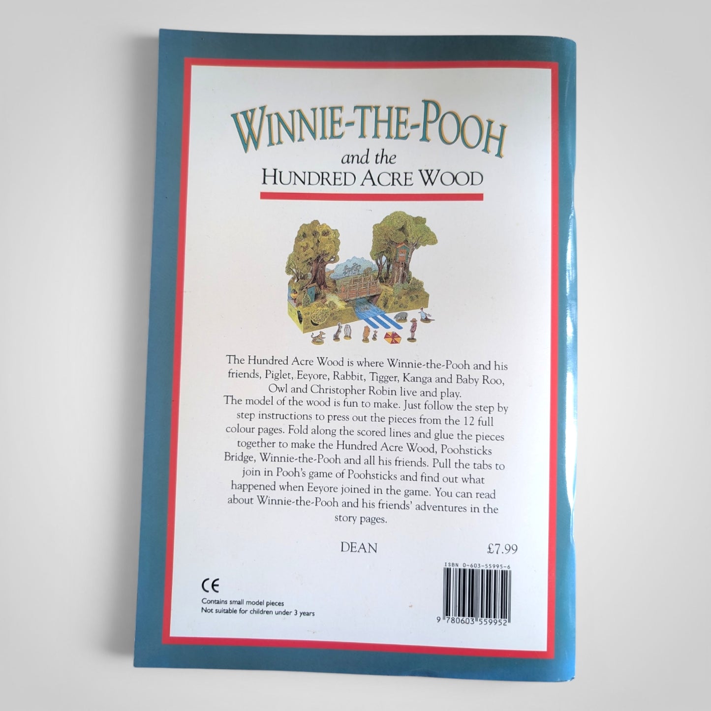 Vintage Winnie the Pooh Press Out Model Book