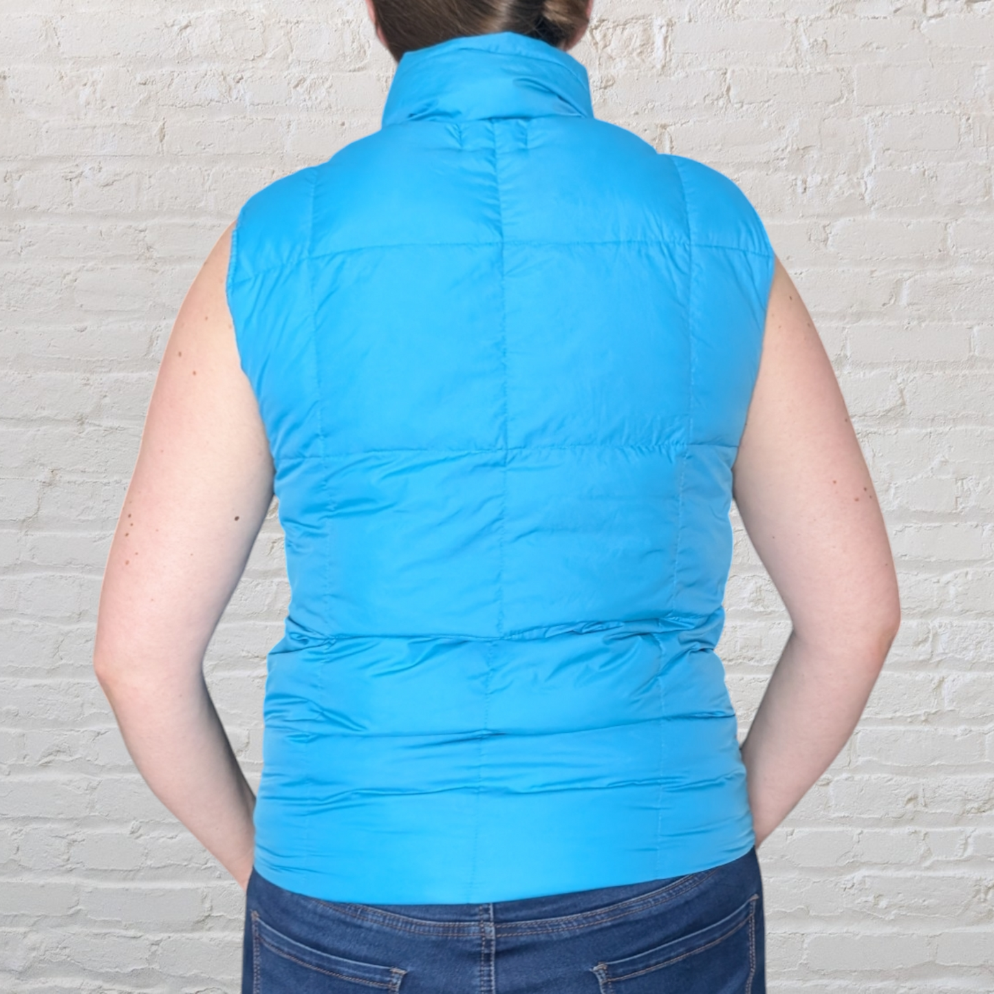 Lands End Blue Gilet