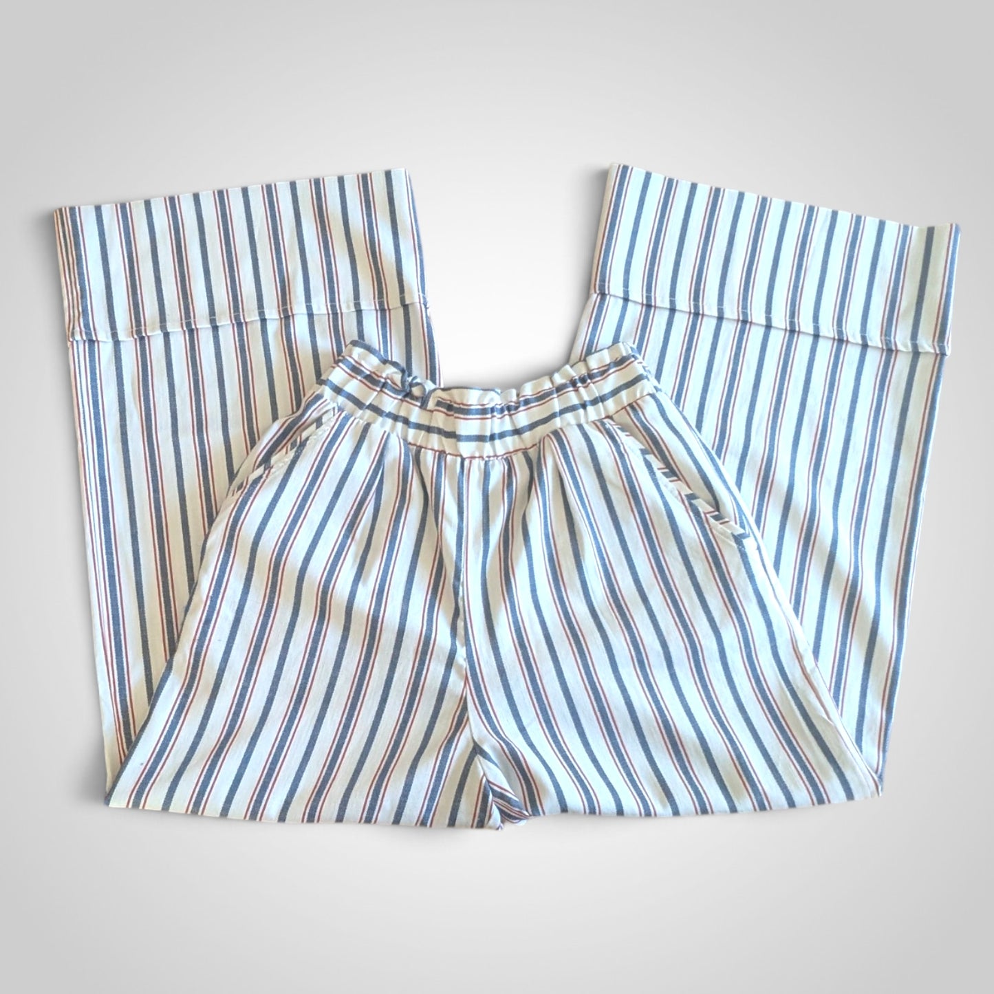 Striped Wide Leg Culottes