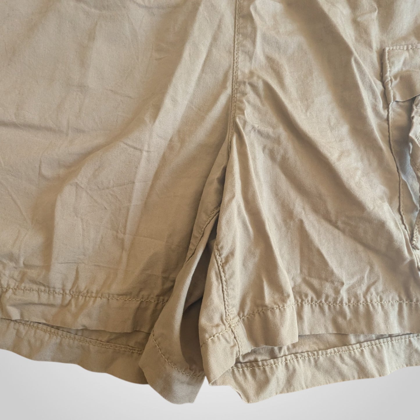 New Look Light Brown Cargo Shorts