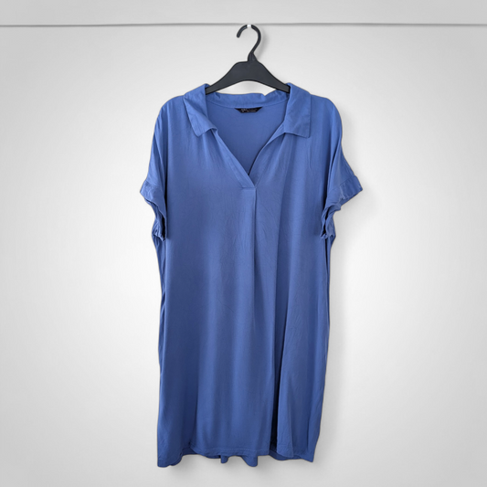 M&S Collection Cornflower Blue Shirt Dress