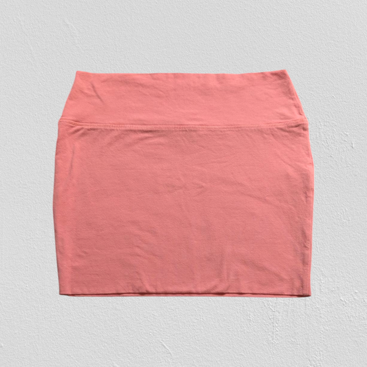 00's Peach Bodycon Skirt