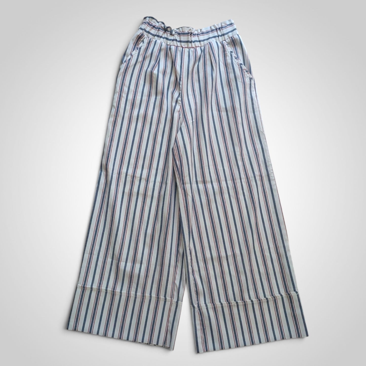 Striped Wide Leg Culottes