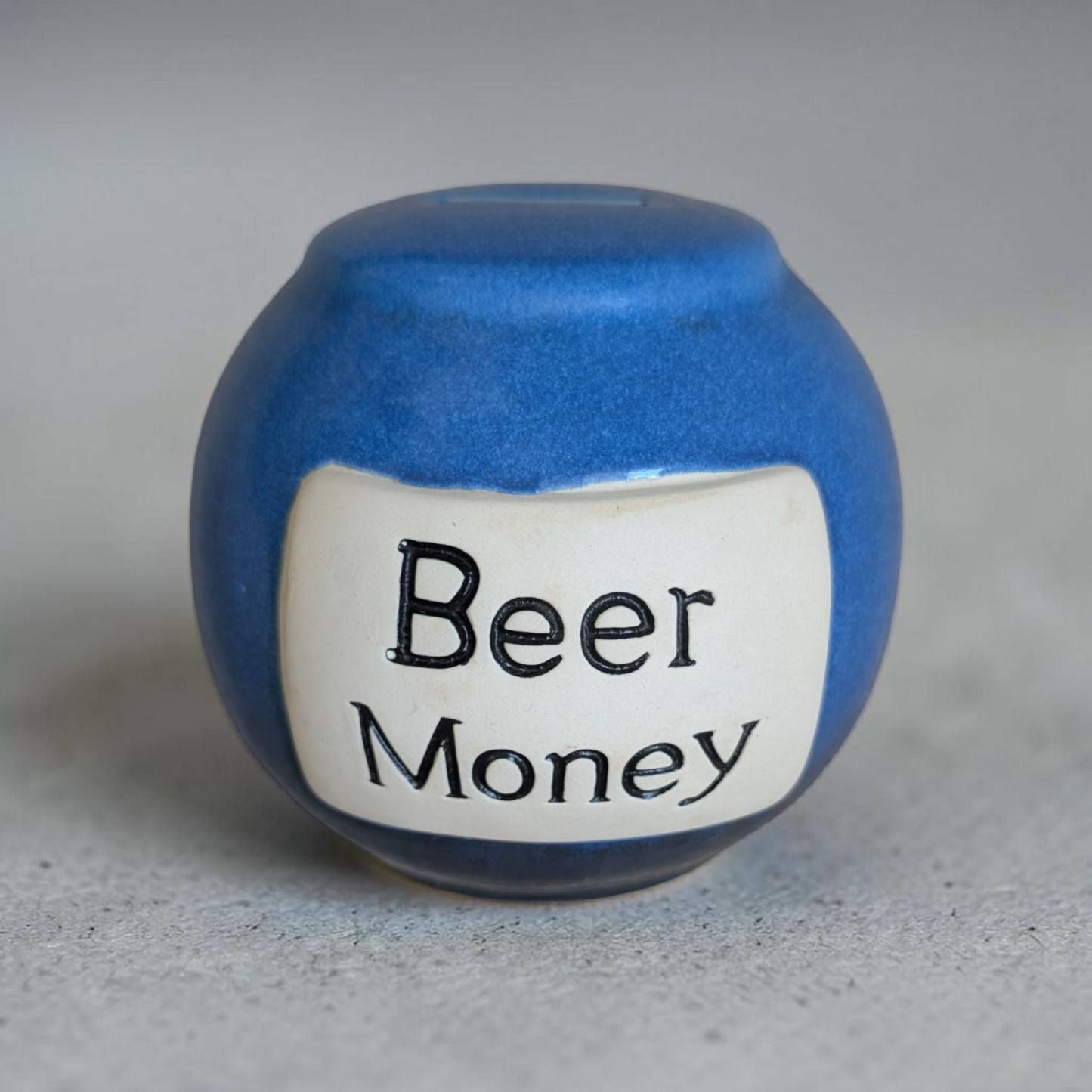 "Beer Money" Ceramic Piggy Bank