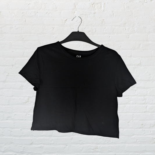 Gap "Vintage Soft" Organic Cotton Cropped Baby Tee