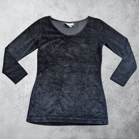 90's Witchy Velvet Top