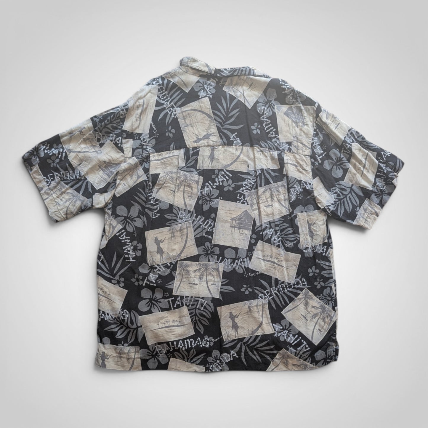90's Hawaiian Silk Shirt