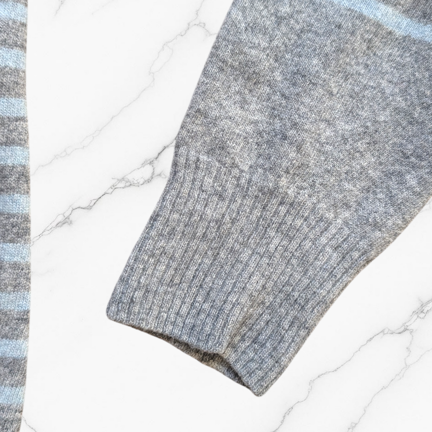 Celtic & Co. 100% Lambswool Striped Crew Neck Jumper