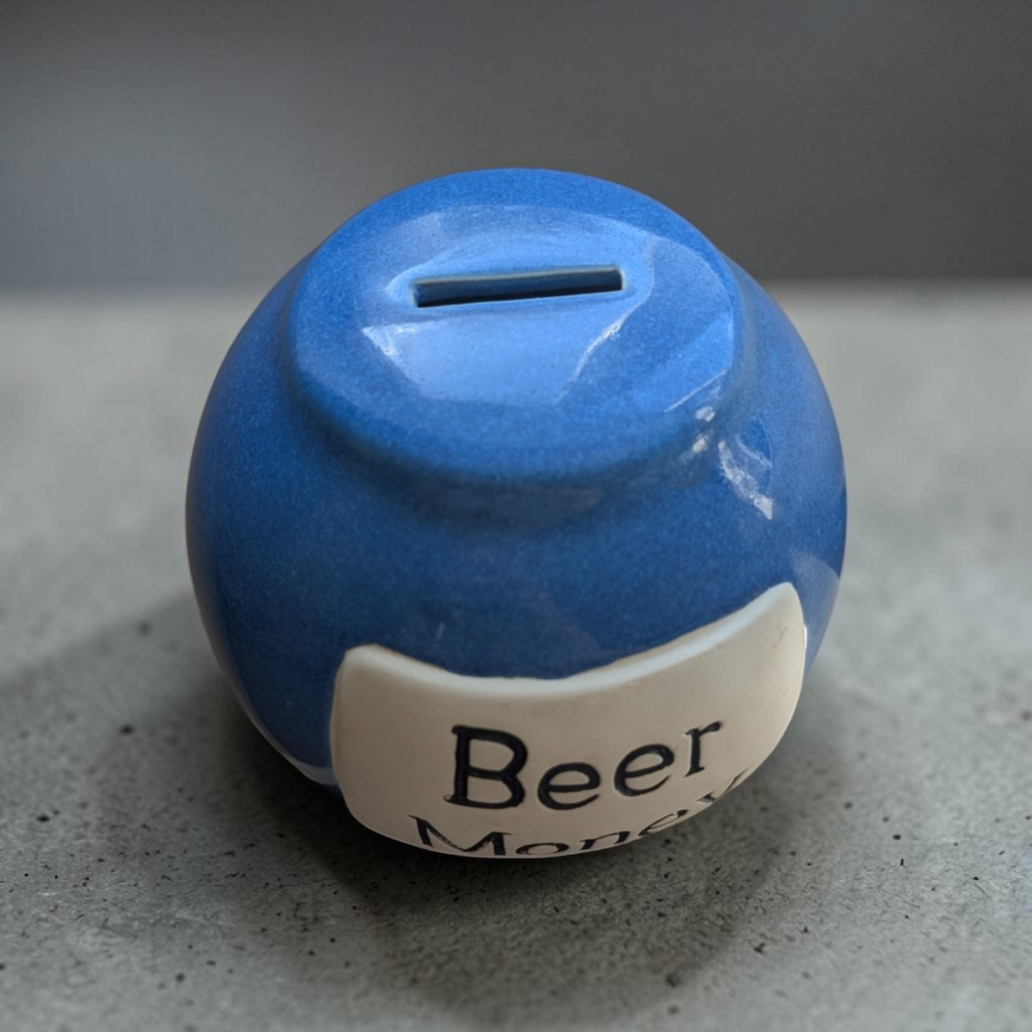 "Beer Money" Ceramic Piggy Bank