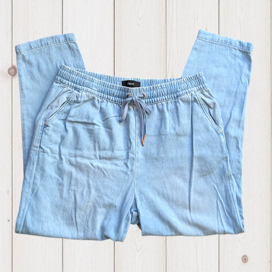 Next Light Blue Drawstring Trousers