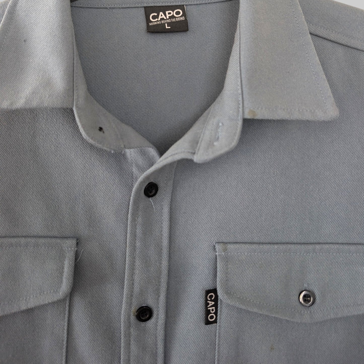 Capo Slate Blue Shacket