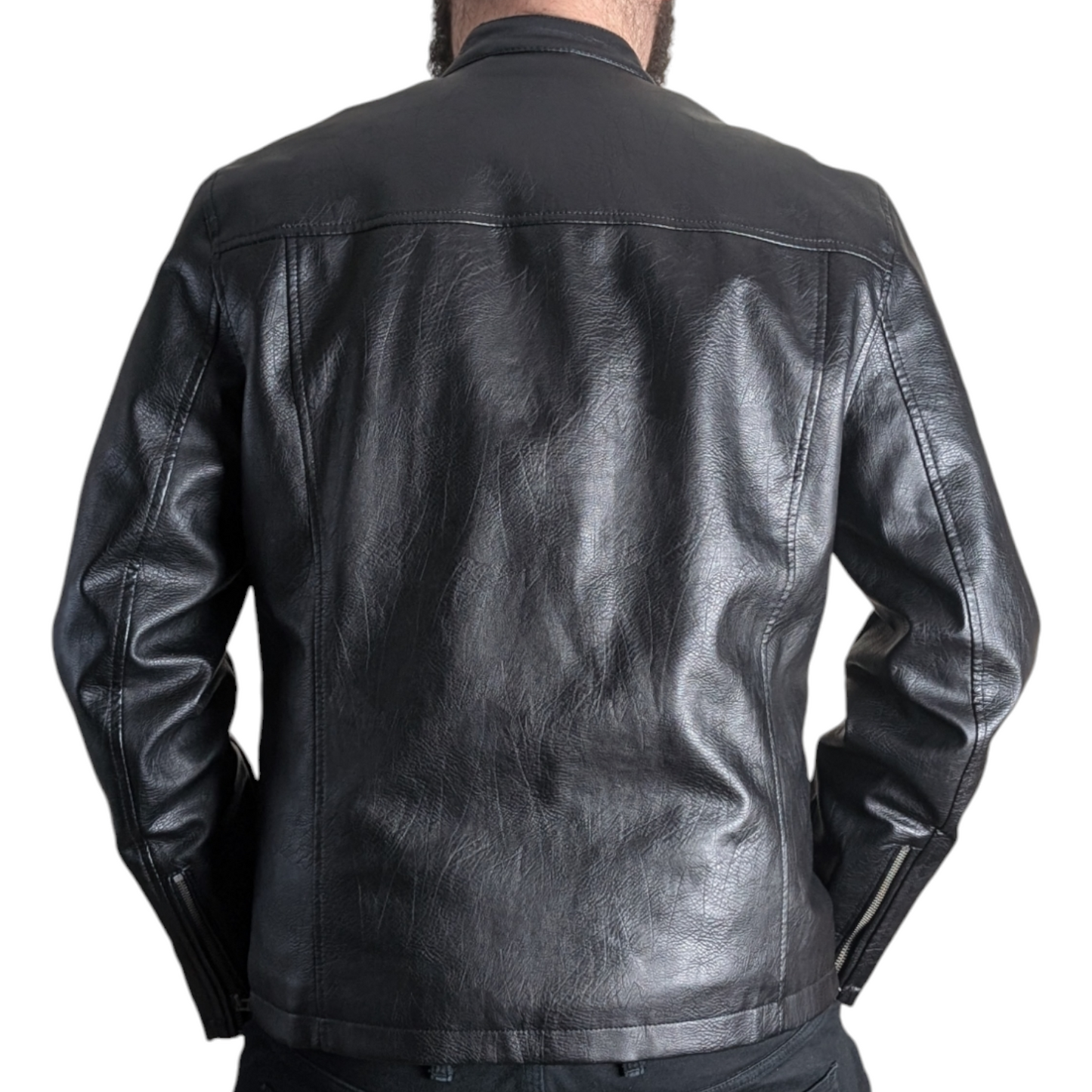 Pepe Jeans Faux Leather Biker Jacket