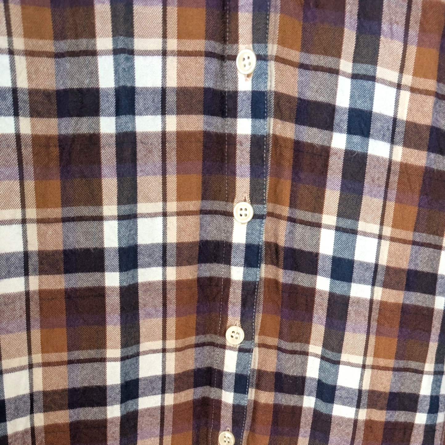 Next Brown Check Shirt