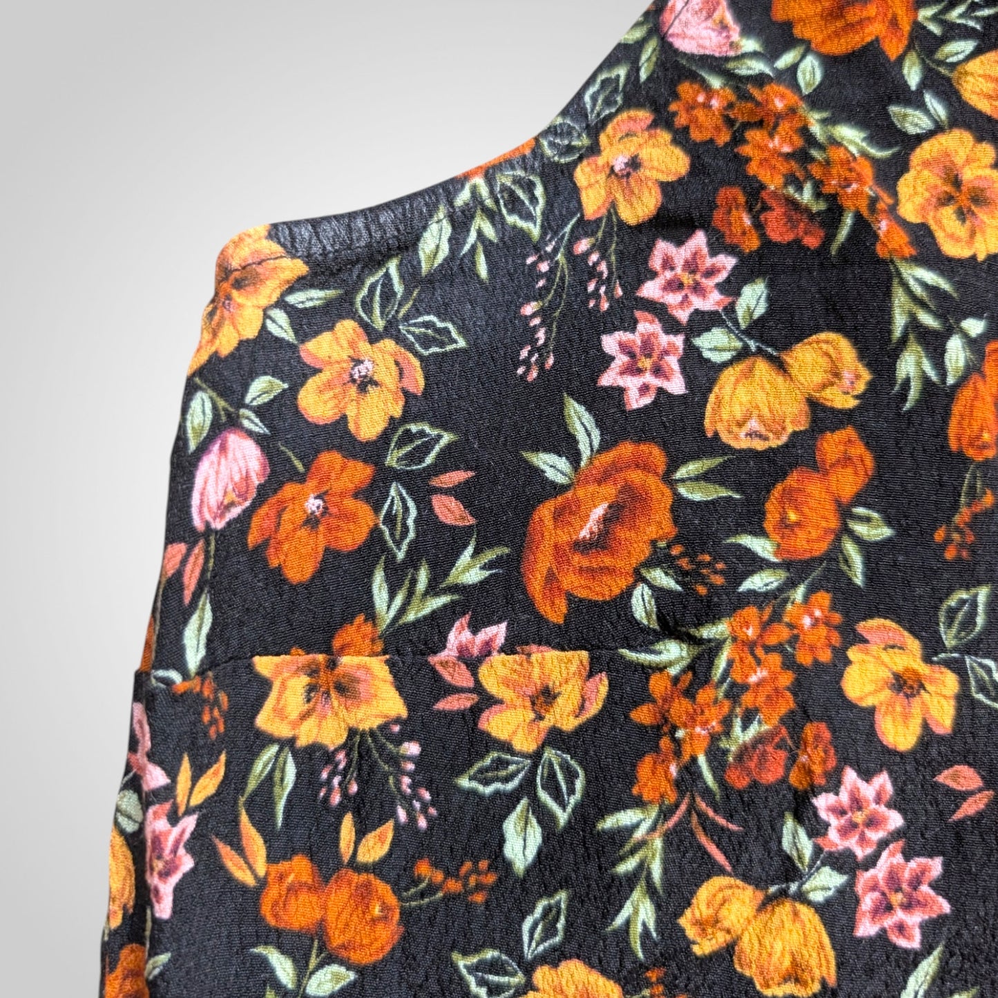 Whimsigoth Autumnal Floral Halter