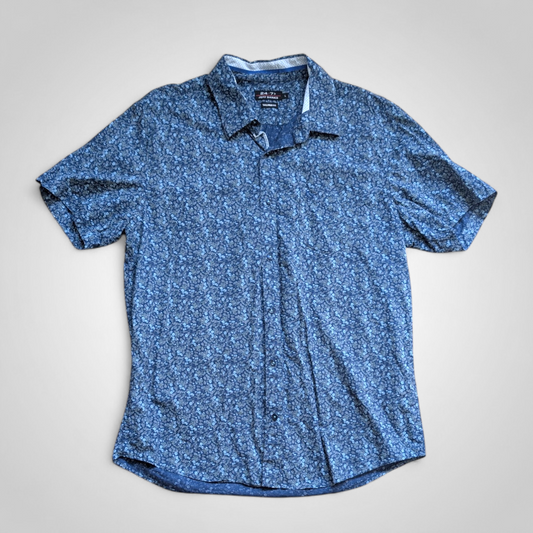 00's Jeff Banks Blue Shirt