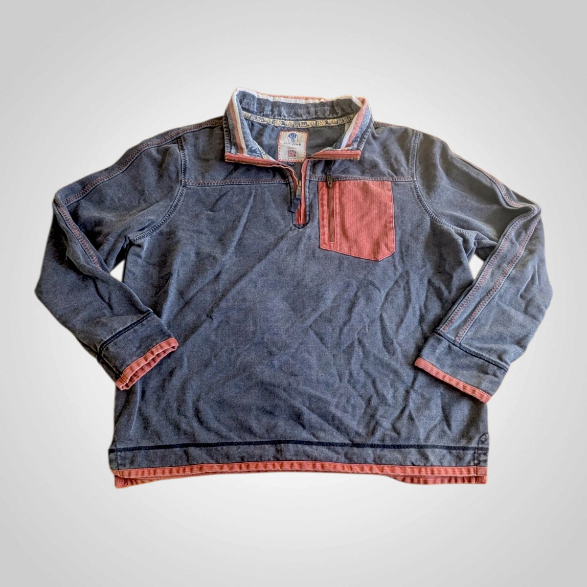Vintage FatFace Airlie 1/4 Zip Sweatshirt