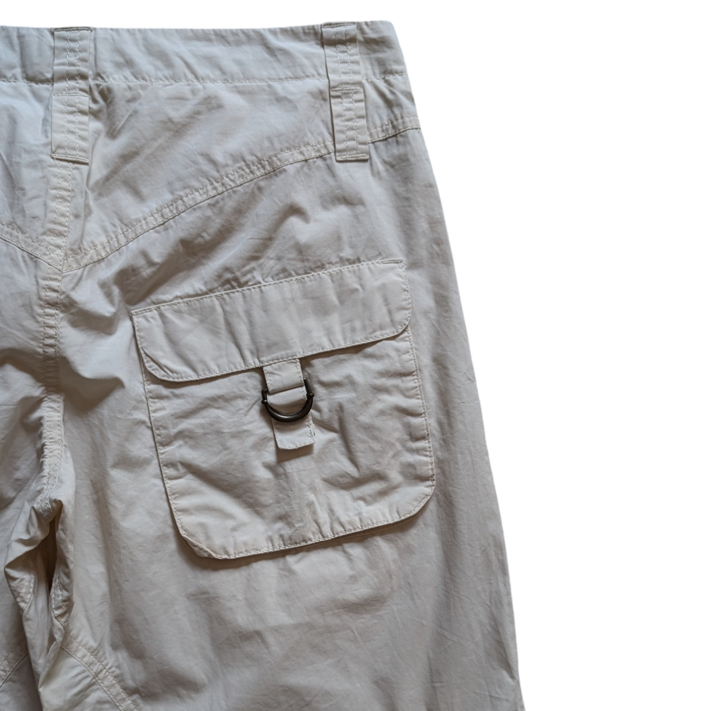 00's Cream Cargo Pants