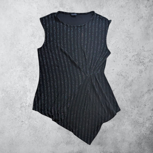 00's Asymmetric Black Top
