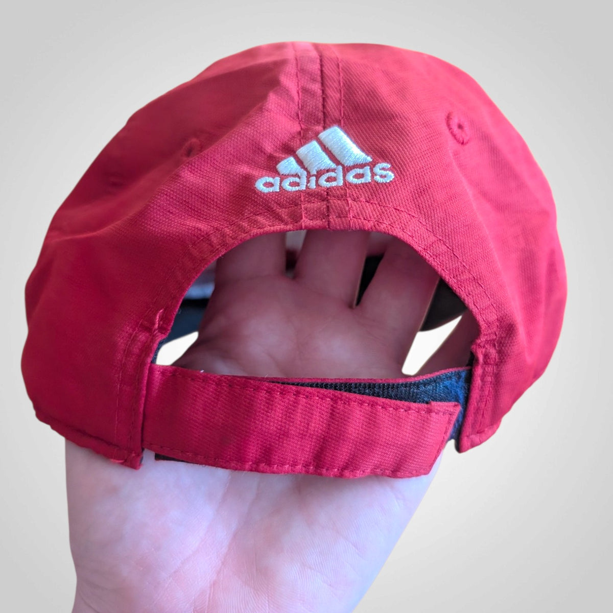 Vintage Adidas Red Baseball Cap