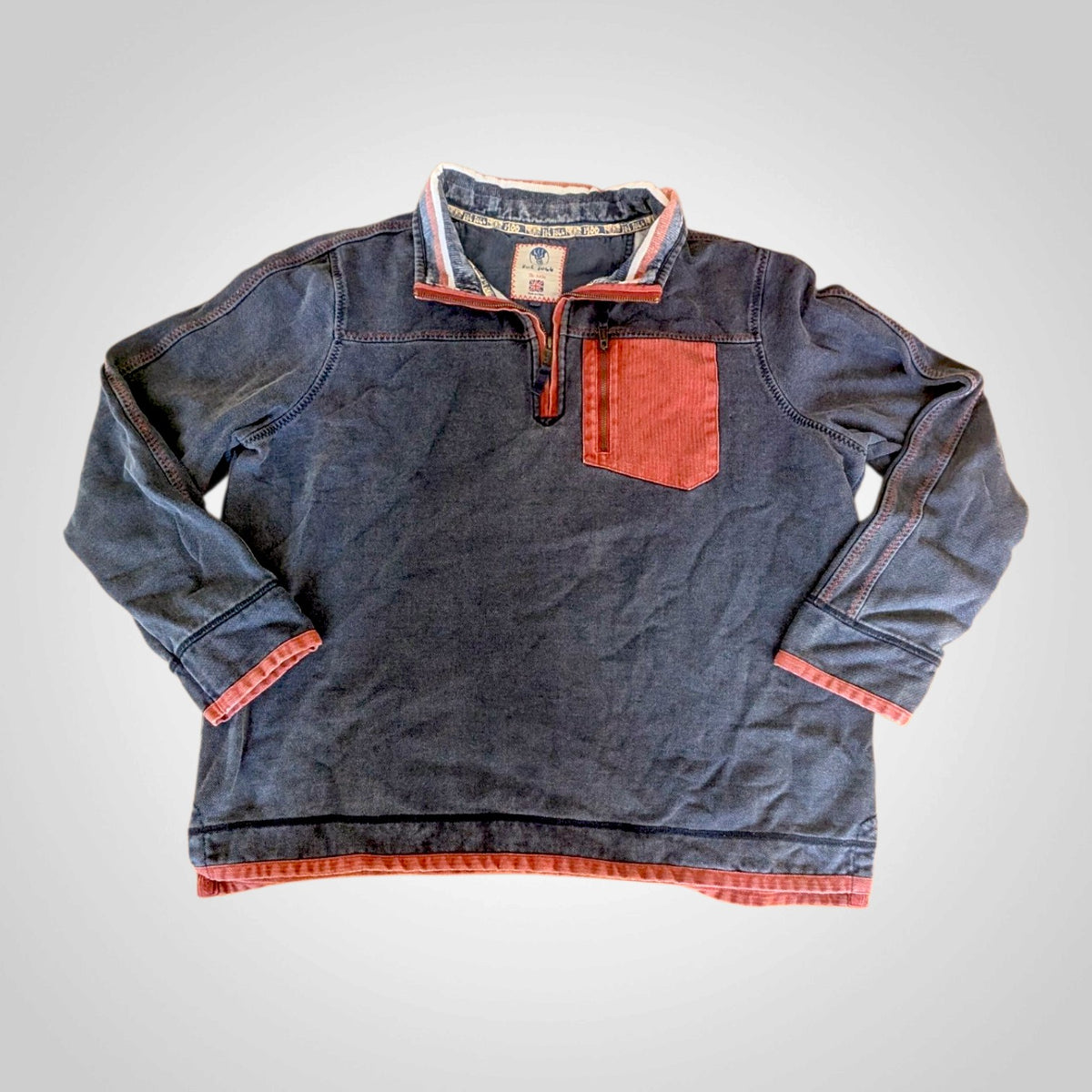 Vintage FatFace Airlie 1/4 Zip Sweatshirt