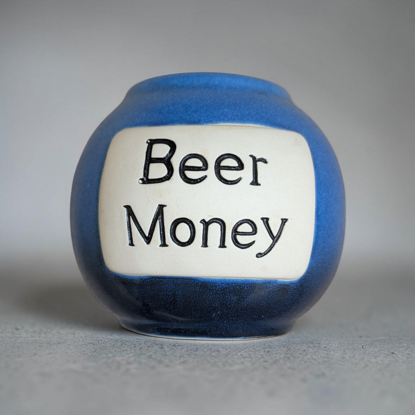 "Beer Money" Ceramic Piggy Bank
