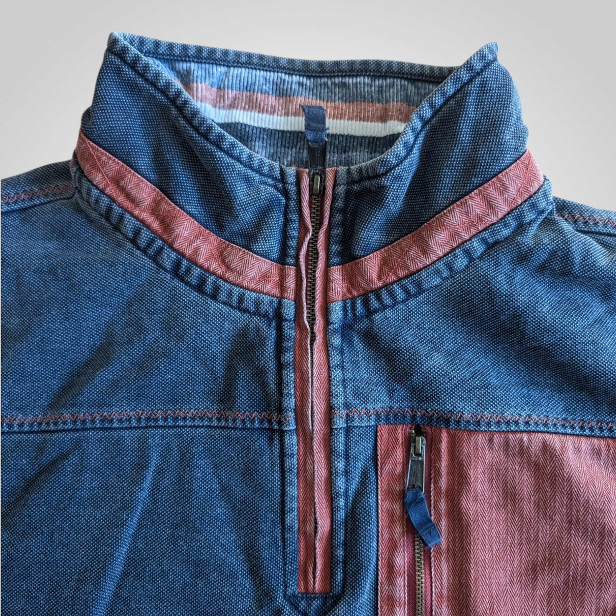 Vintage FatFace Airlie 1/4 Zip Sweatshirt