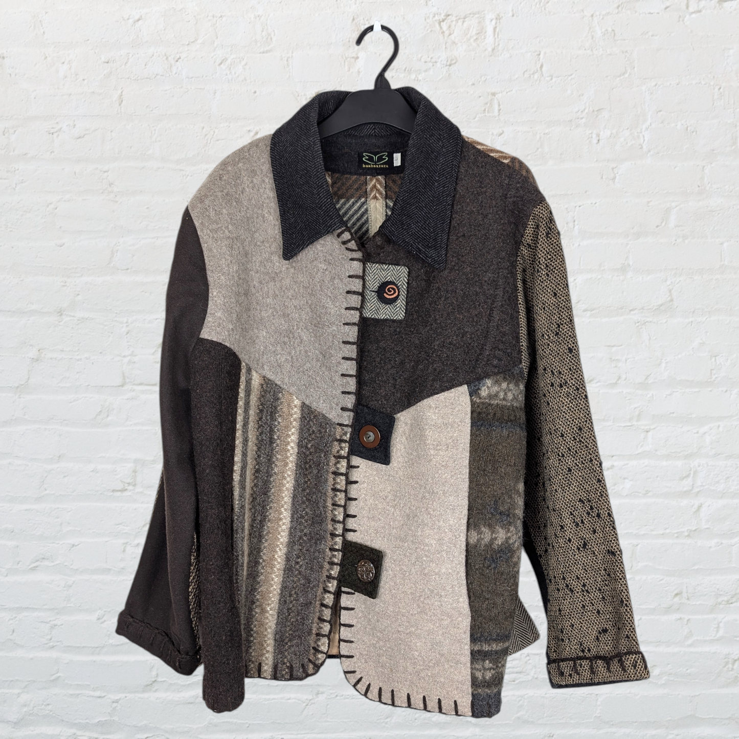 Baabaazuzu Patchwork Coat