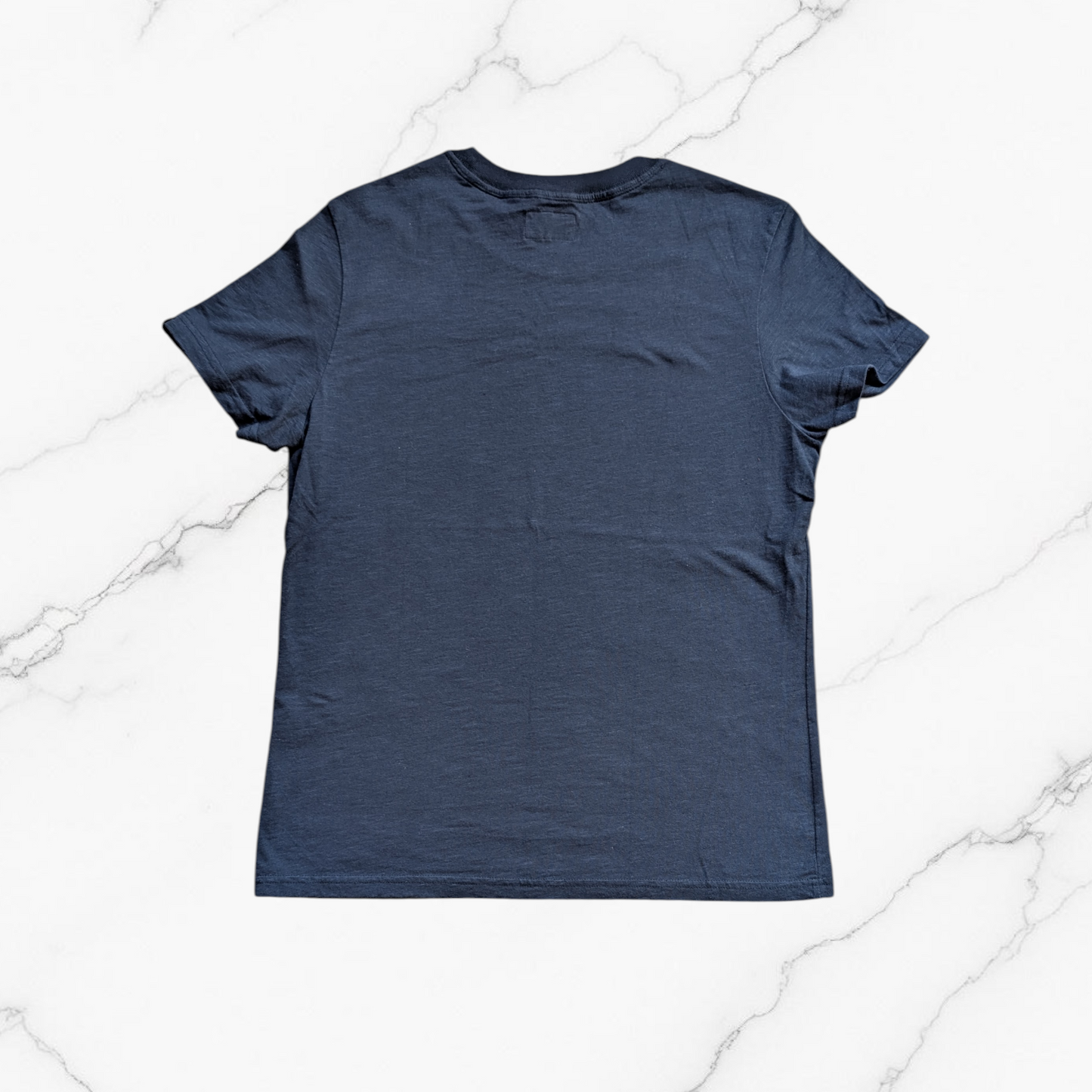 Superdry Navy Blue Cotton T-Shirt
