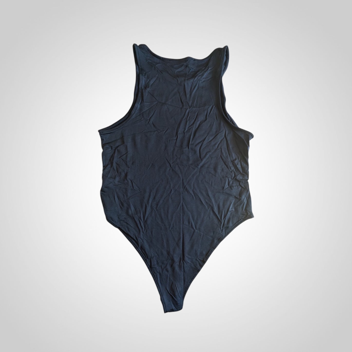 Black Sleeveless Bodysuit