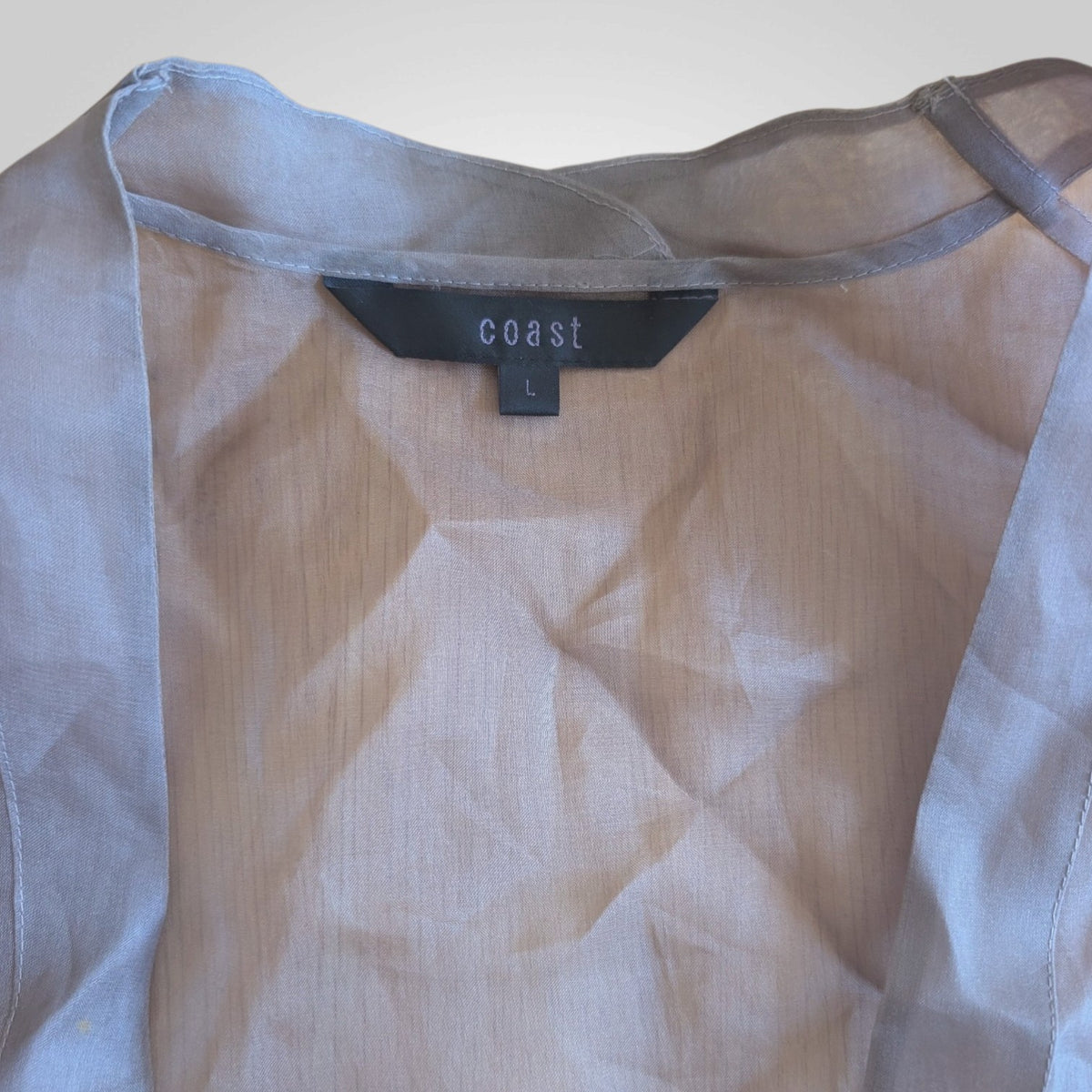 00s Sheer Chiffon Bolero Shrug