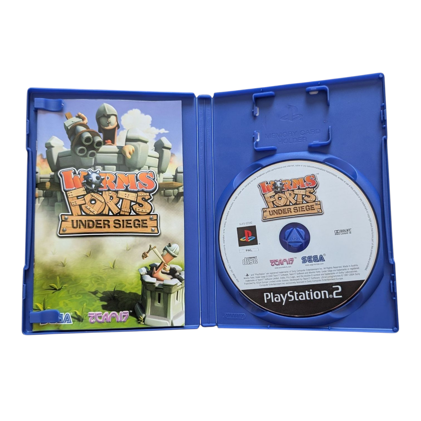 Worms Forts: Under Siege (2004, PS2)