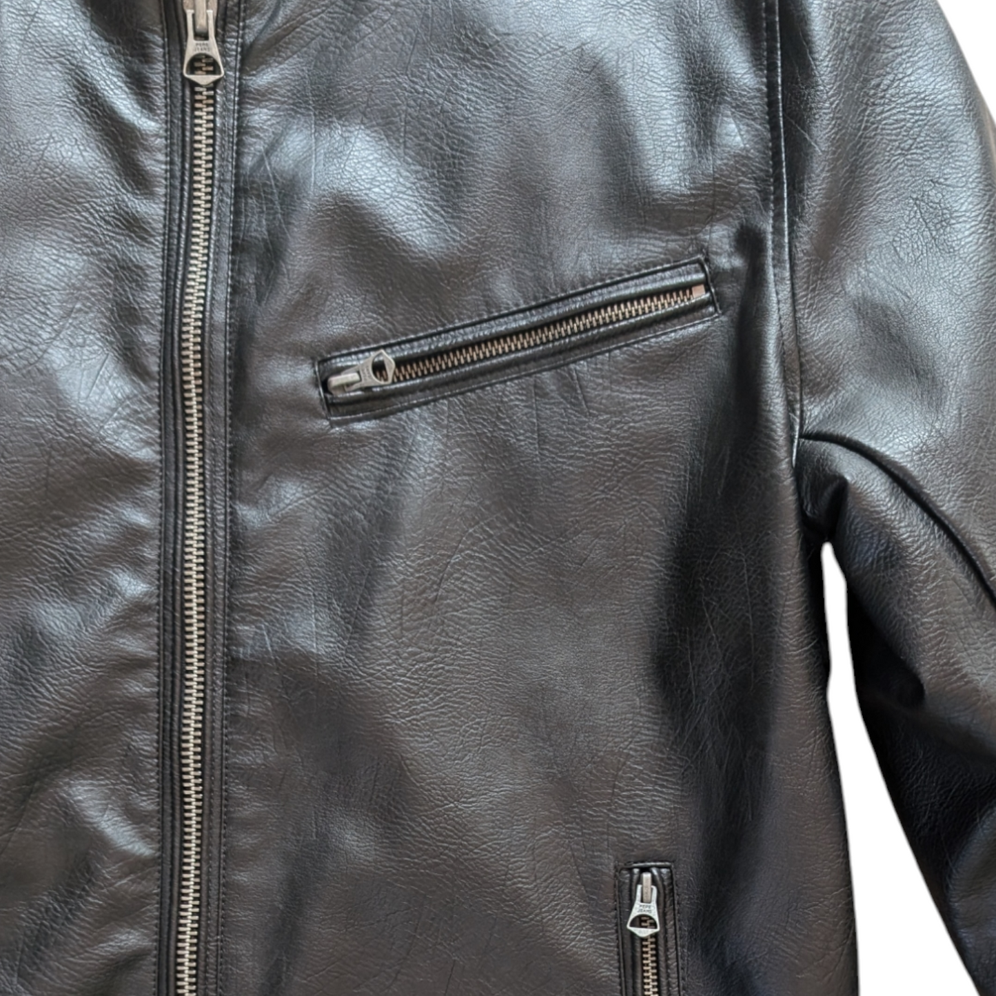 Pepe Jeans Faux Leather Biker Jacket