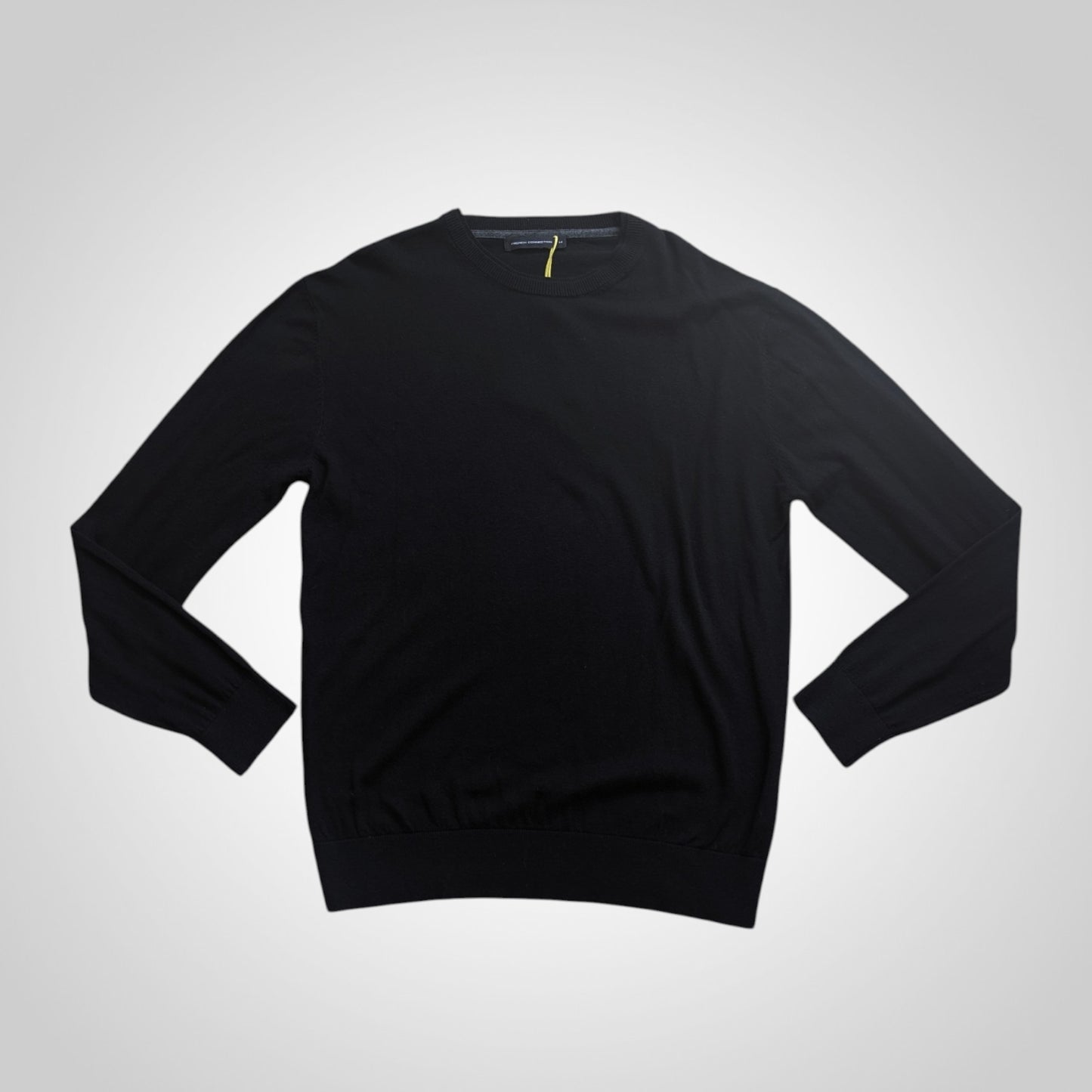 French Connection Black Wool Blend Jumper