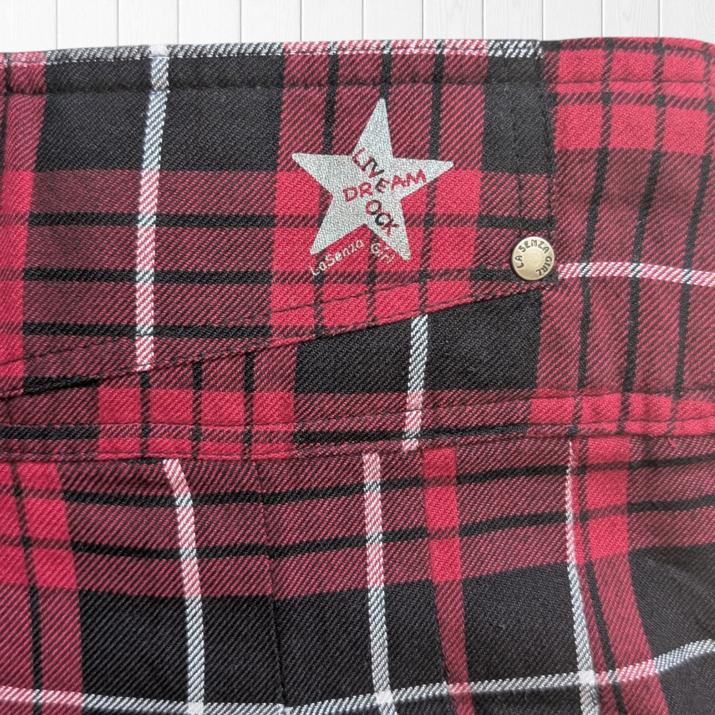 00's La Senza Tartan Mini Skirt